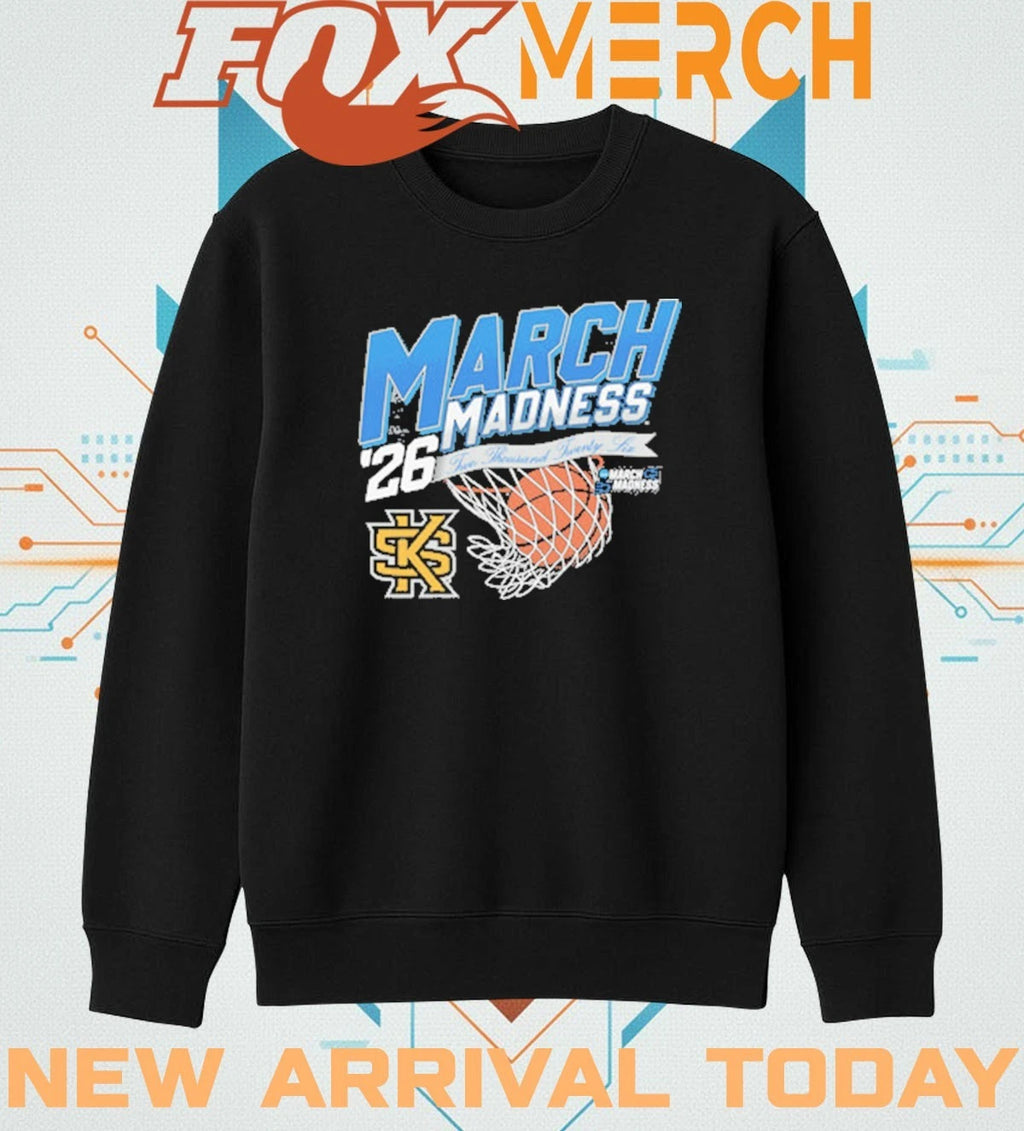 Kennesaw State Owls March Madness 2026 Swoosh Garment-Dyed Heavyweight t-shirt