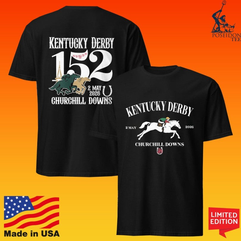 Kentucky Derby 152th Churchill Downs Run For The Roses T-shirt
