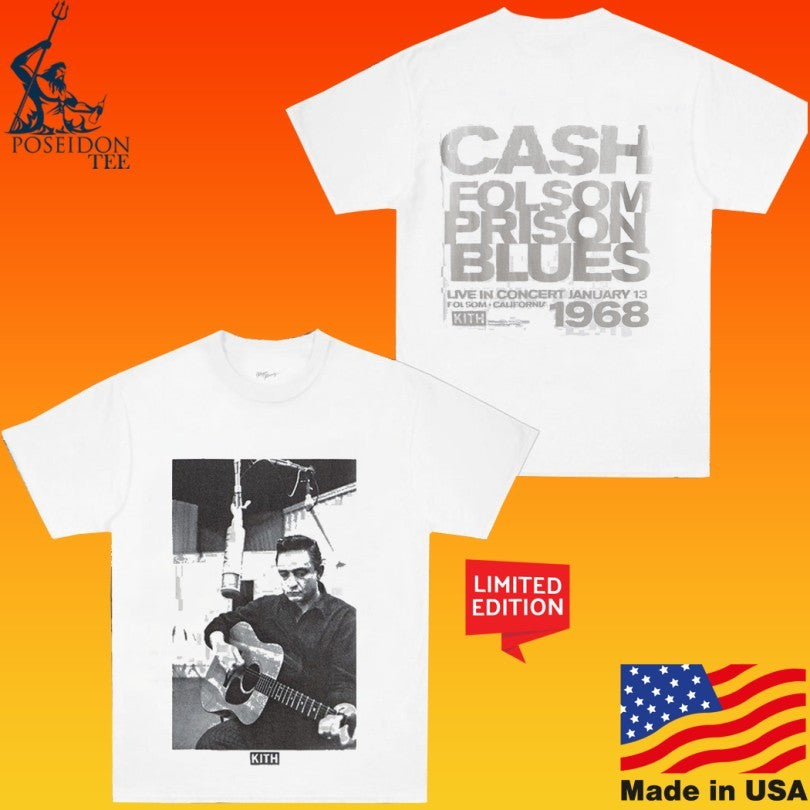Kith Records For Johnny Cash Folsom Prison T-shirt