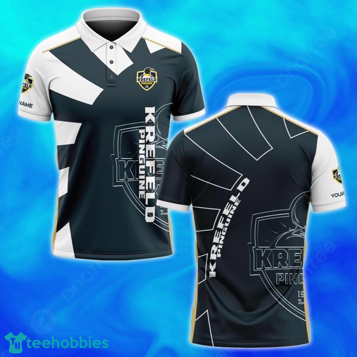 Krefeld Pinguine Polo Shirt Custom Name Gifts For Loved Ones