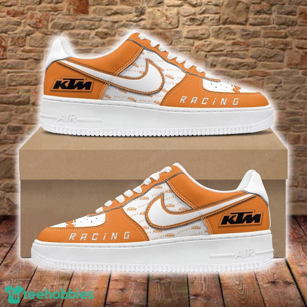 KTM Mark AF1 Shoes Vintage For Fans Gift Car Air Force 1 Sneaker Gift Men Women