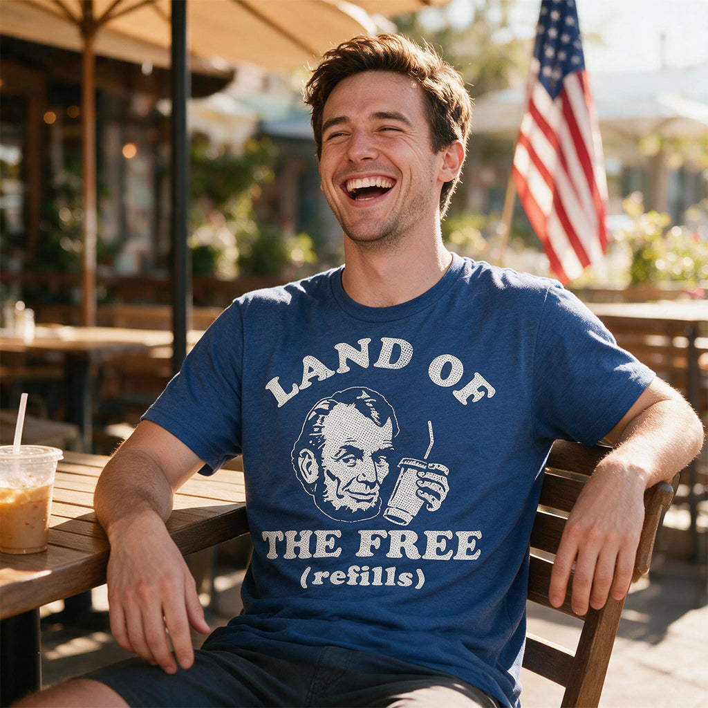 Land Of The Free Refills Men's T Shirt