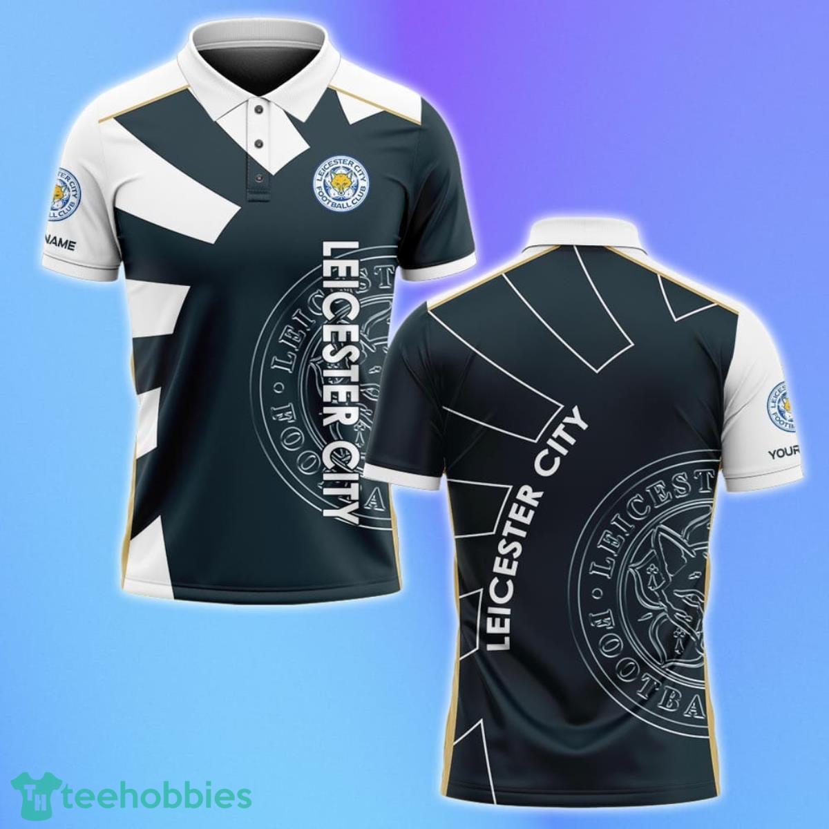 Leicester City Polo Shirt Custom Name Gifts For Loved Ones