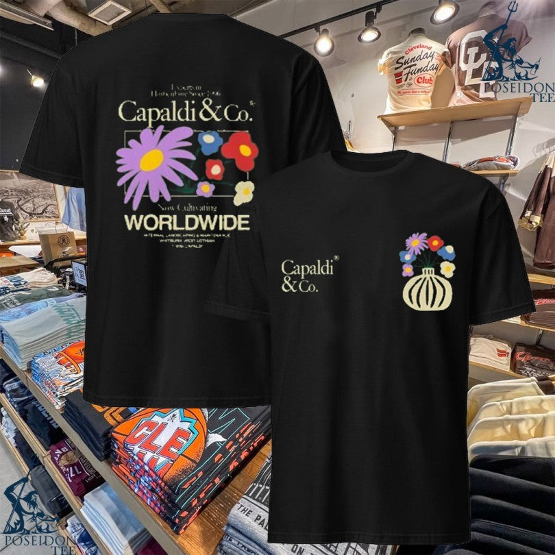 Lewis Capaldi Capaldi & Co Flower Pot T-shirt