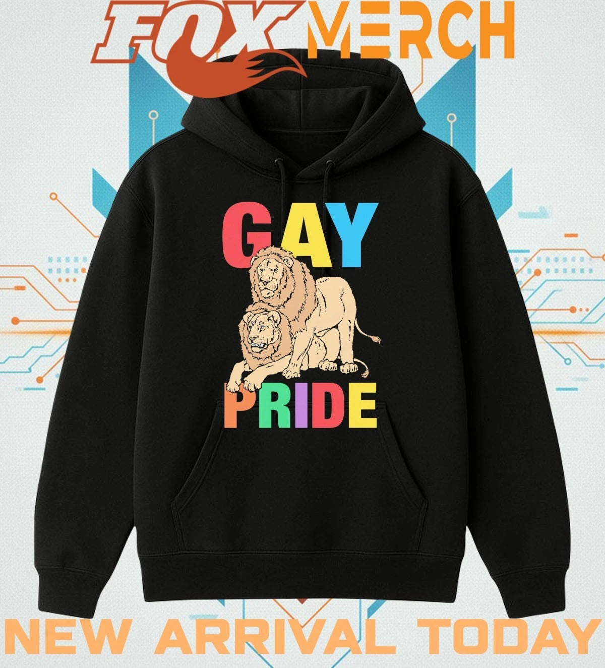 Lion Gay Pride t-shirt
