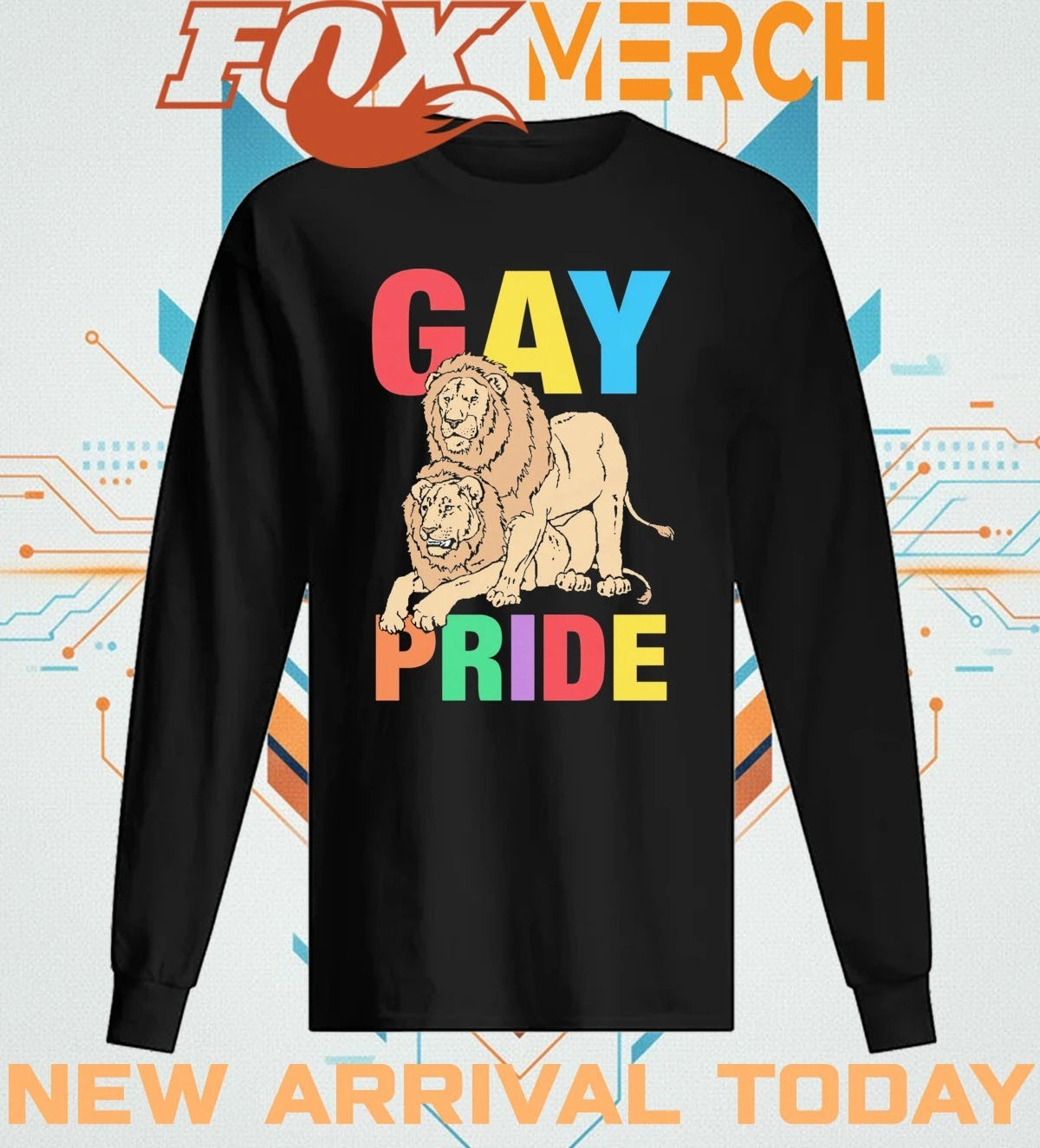 Lion Gay Pride t-shirt