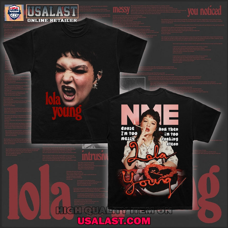 Lola Young All Over Print T-Shirt Gift For Fans