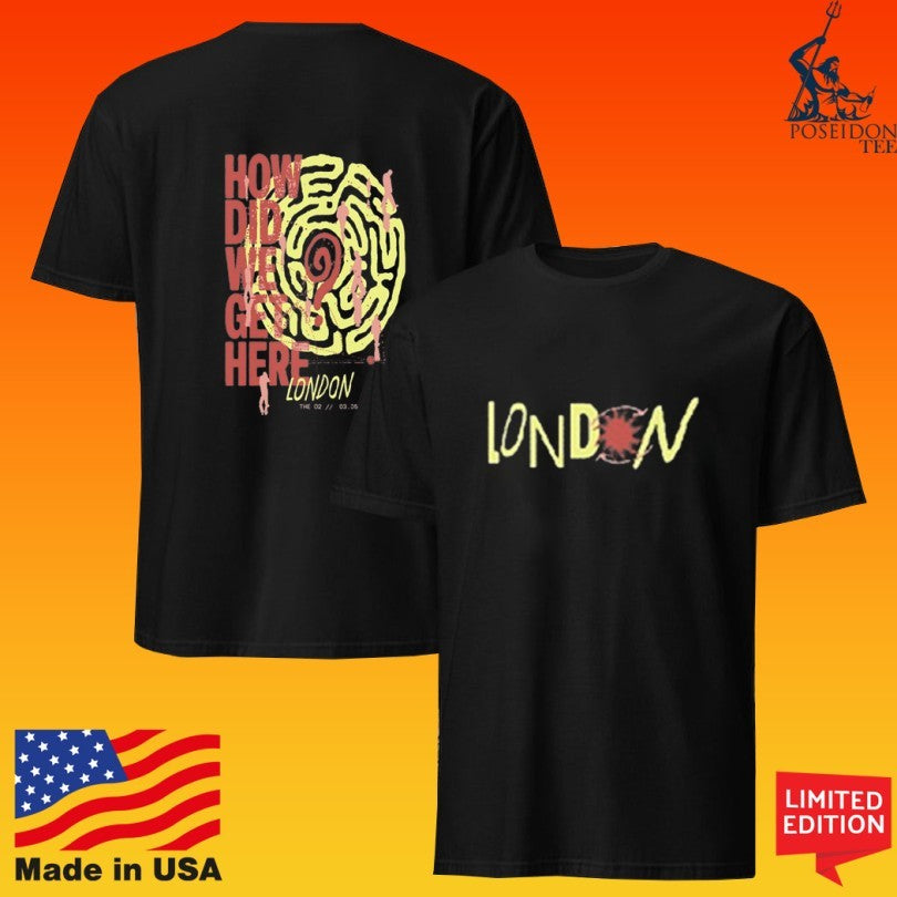 Louis Tomlinson How Did We Get Here London T-shirt