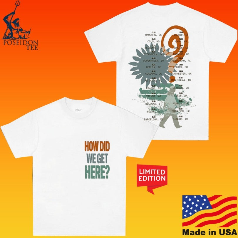 Louis Tomlinson How Did We Get Here T-shirt