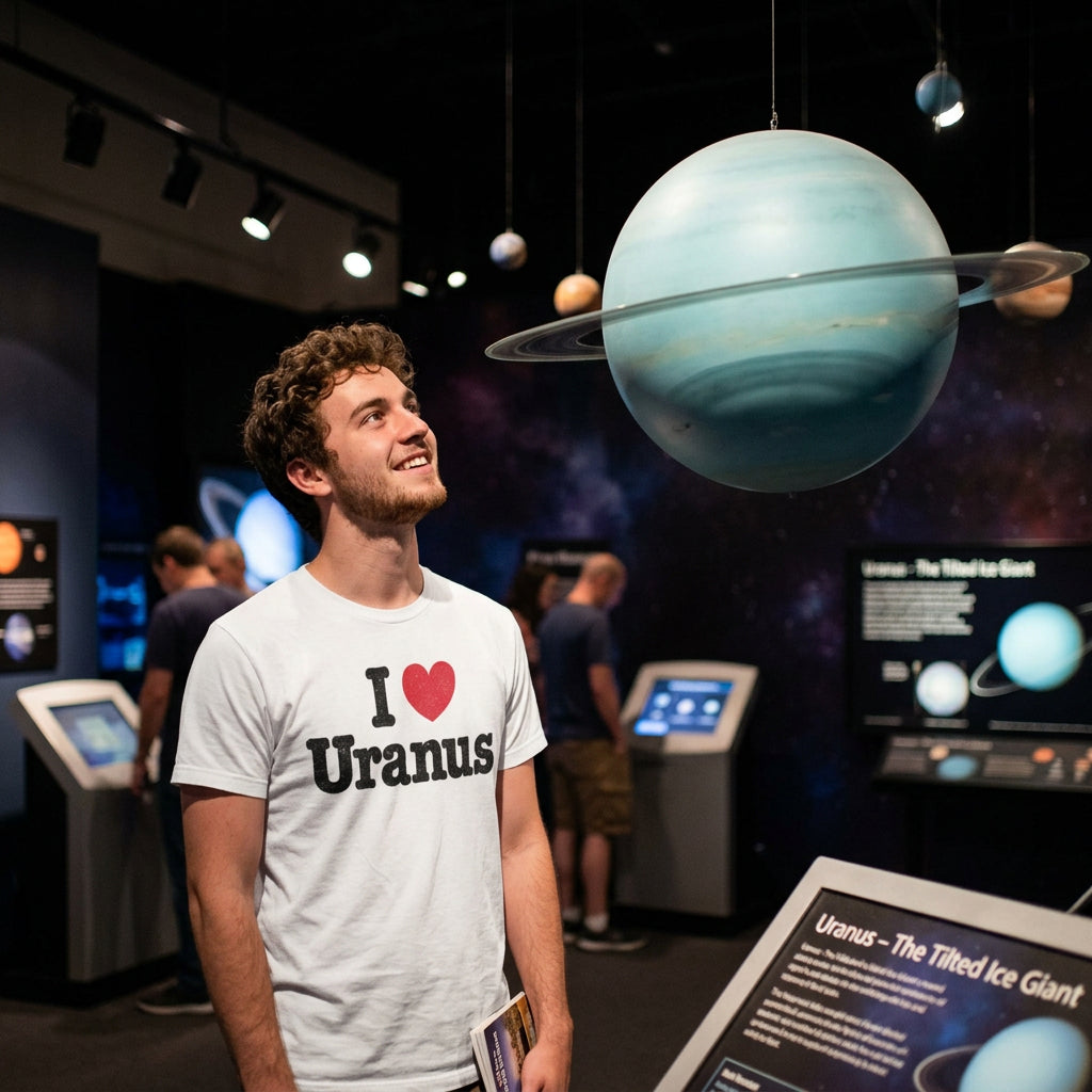 I Heart Uranus Men's T Shirt