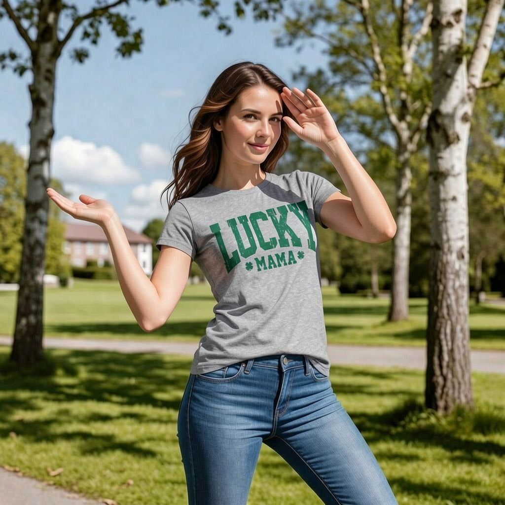 Lucky Mama Women's T Shirt