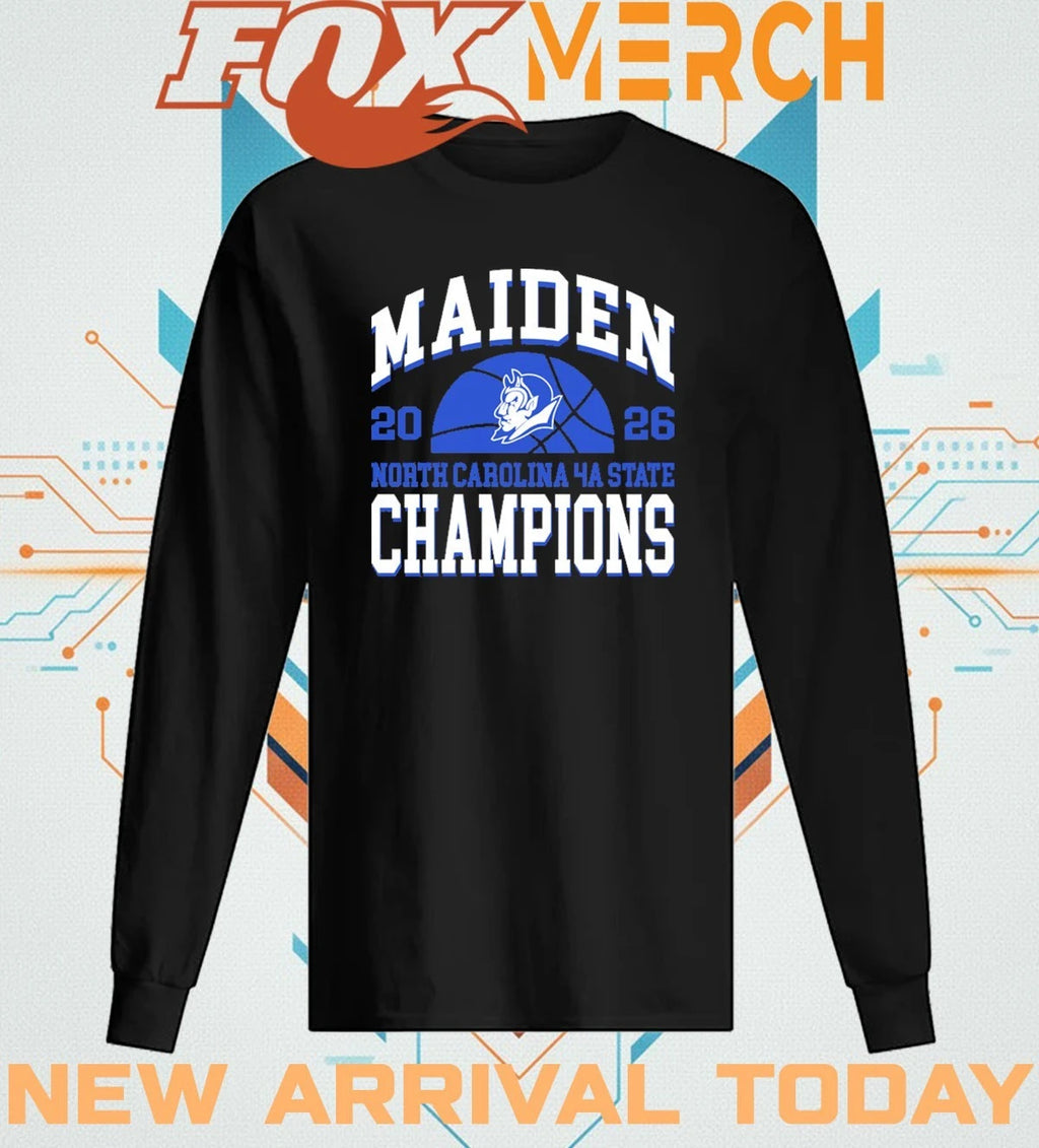 Maiden 2026 North Carolina 4A State Champions t-shirt