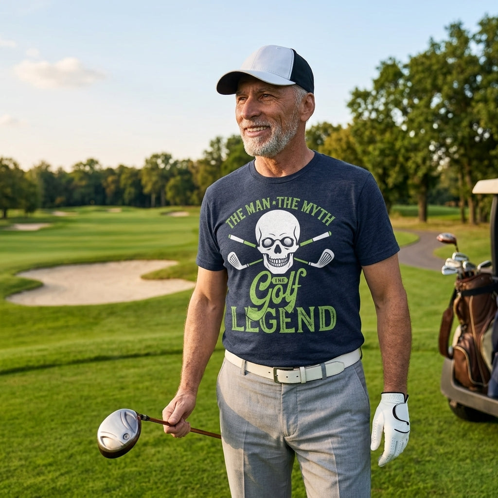 The Man The Myth The Golf Legend Men's T Shirt