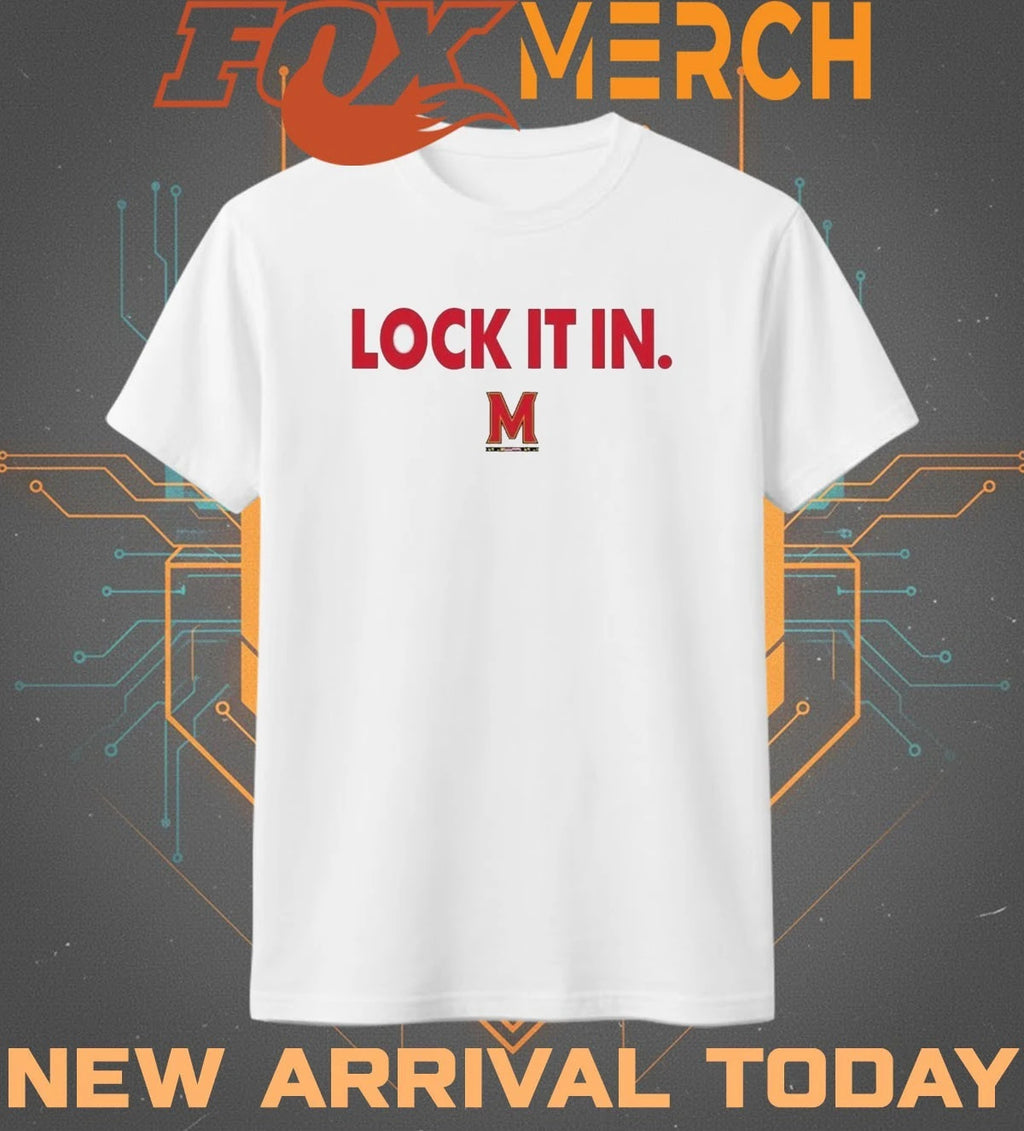 Maryland Terrapins Lock It In Basketball Postseason Bench t-shirt