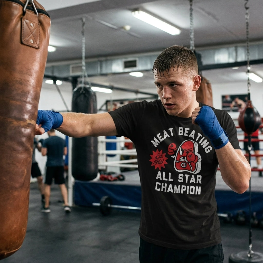 Meat Beating All Star Champion Men's T Shirt
