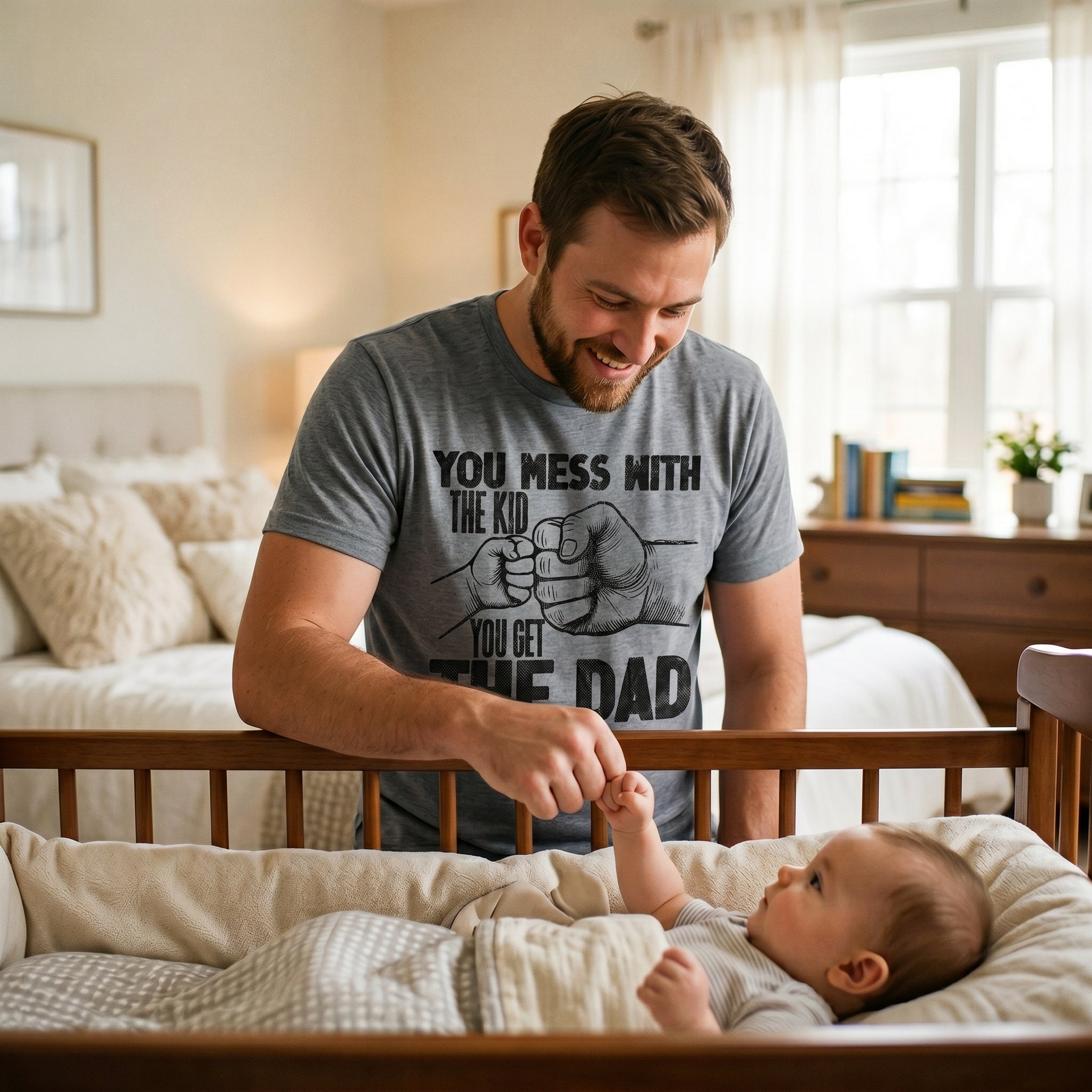 You Mess With The Kid You Get The Dad Men's T Shirt