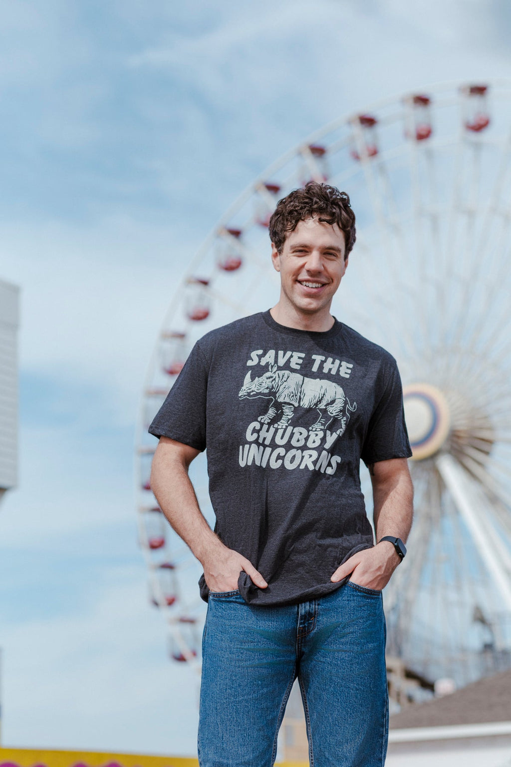 Save The Chubby Unicorns Men's T Shirt