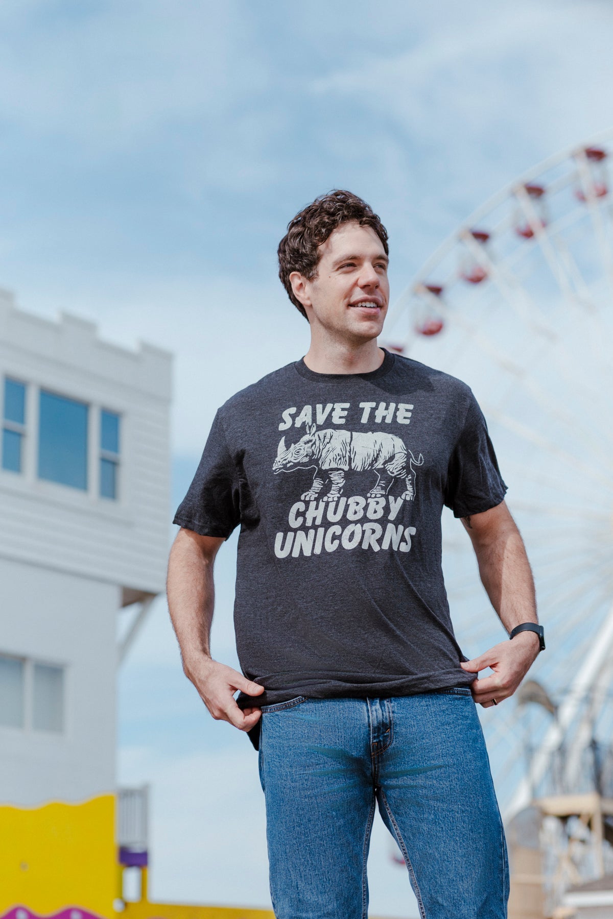Save The Chubby Unicorns Men's T Shirt