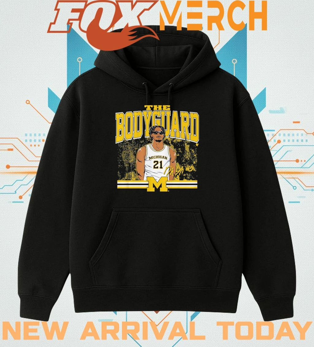 Michigan Wolverines Basketball Morez Johnson Jr. The Bodyguard t-shirt
