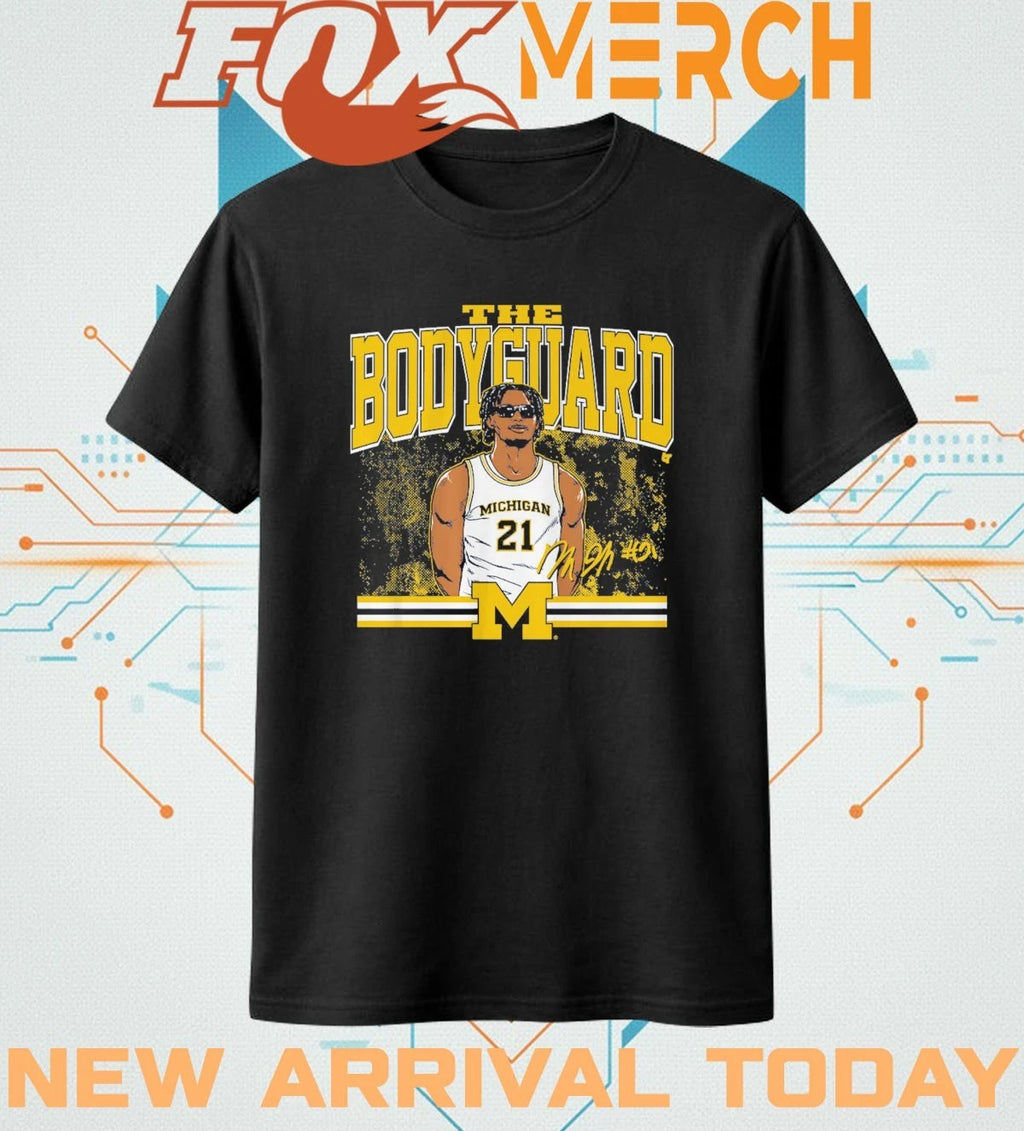 Michigan Wolverines Basketball Morez Johnson Jr. The Bodyguard t-shirt
