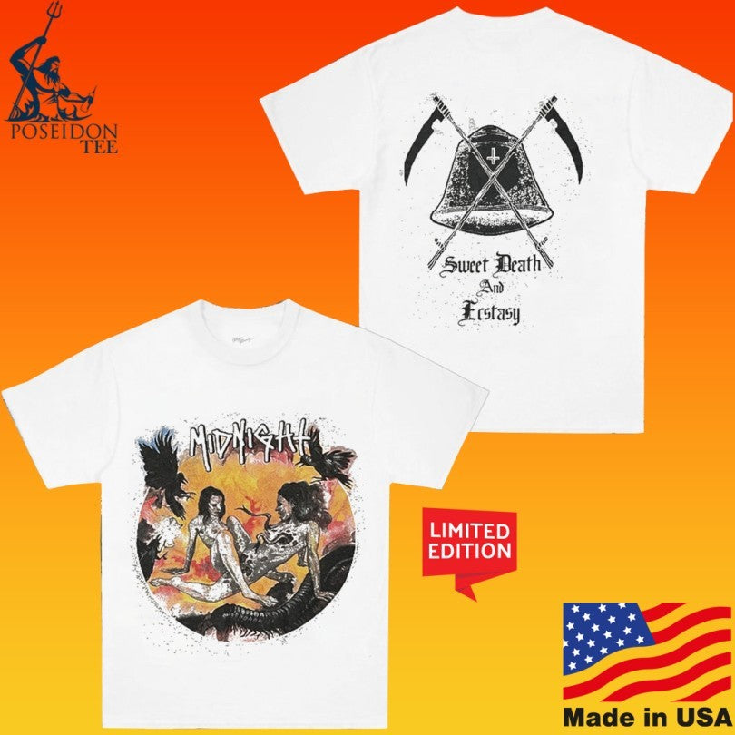 Midnight Sweet Death And Ecstasy Baseball T-shirt