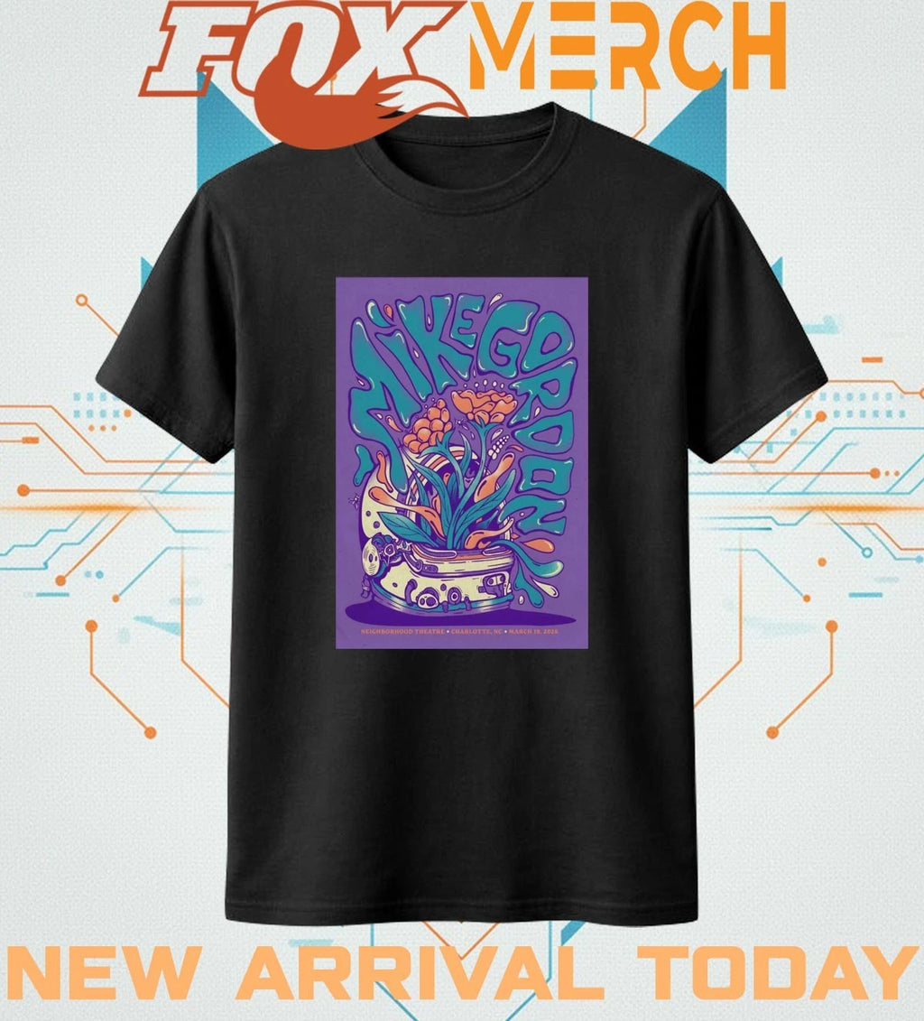 Mike Gordan Charlotte NC On march 19 2026 poster t-shirt