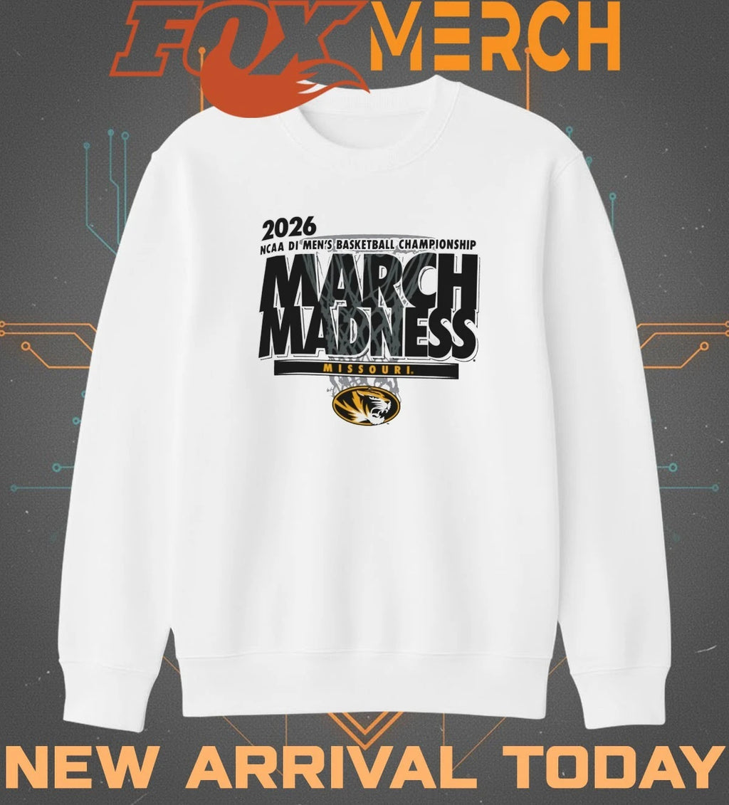 Missouri Tigers 2026 NCAA DI Men’s Basketball Championship March Madness shirt