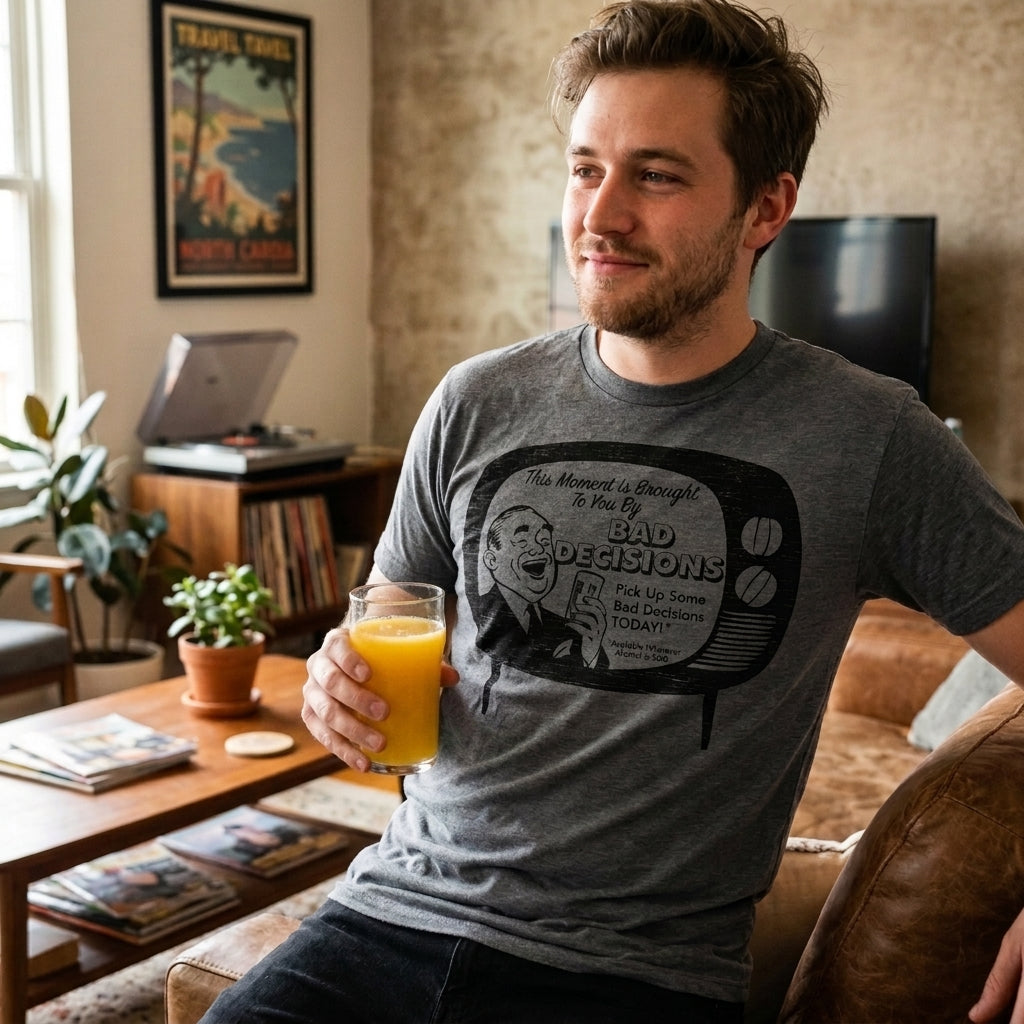 This Moment Is Brought To You By Bad Decisions Men's T Shirt