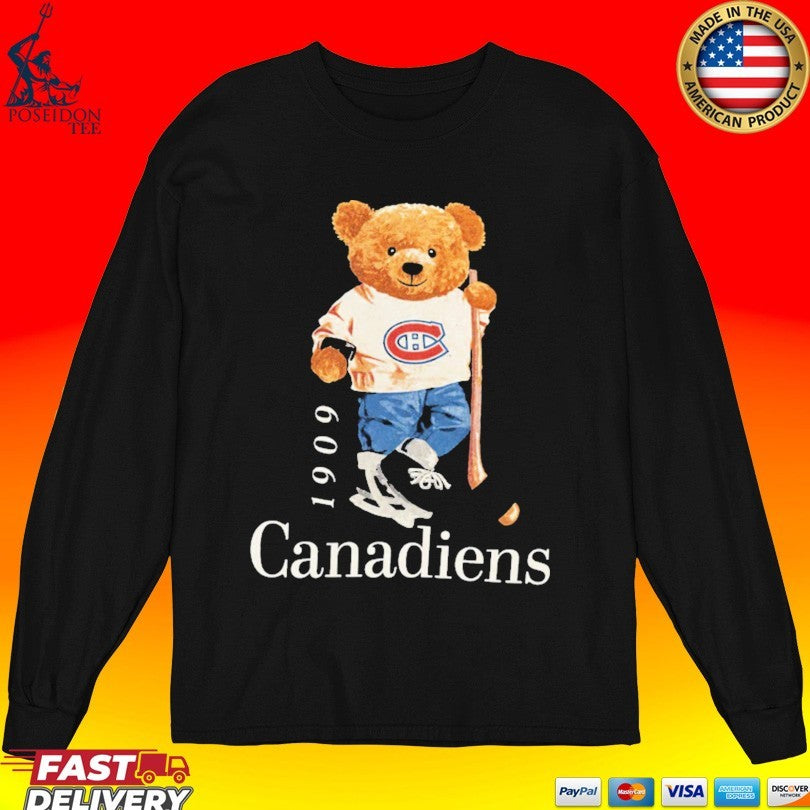 Montreal Canadiens 1909 Bear T-shirt