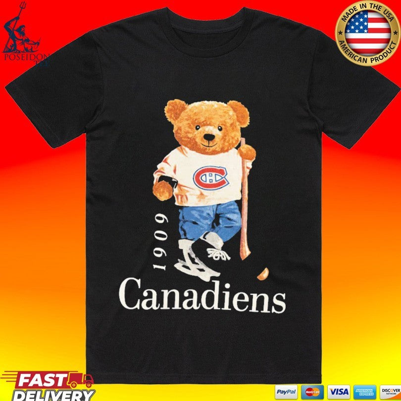Montreal Canadiens 1909 Bear T-shirt