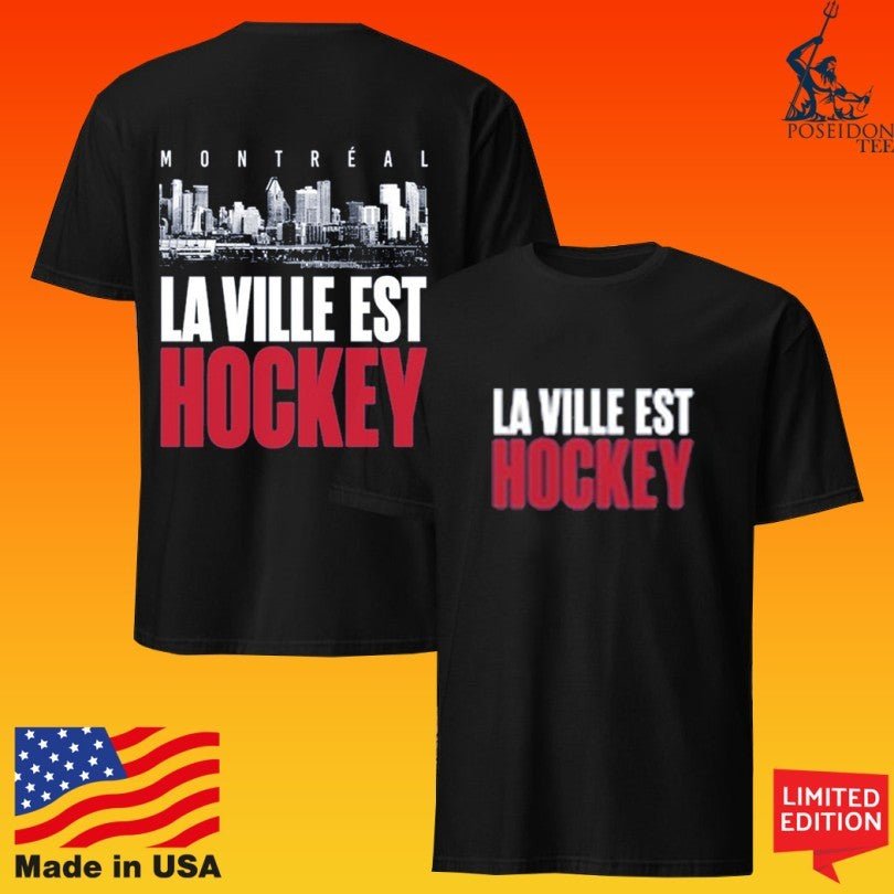 Montreal La Ville Est Hockey T-shirt