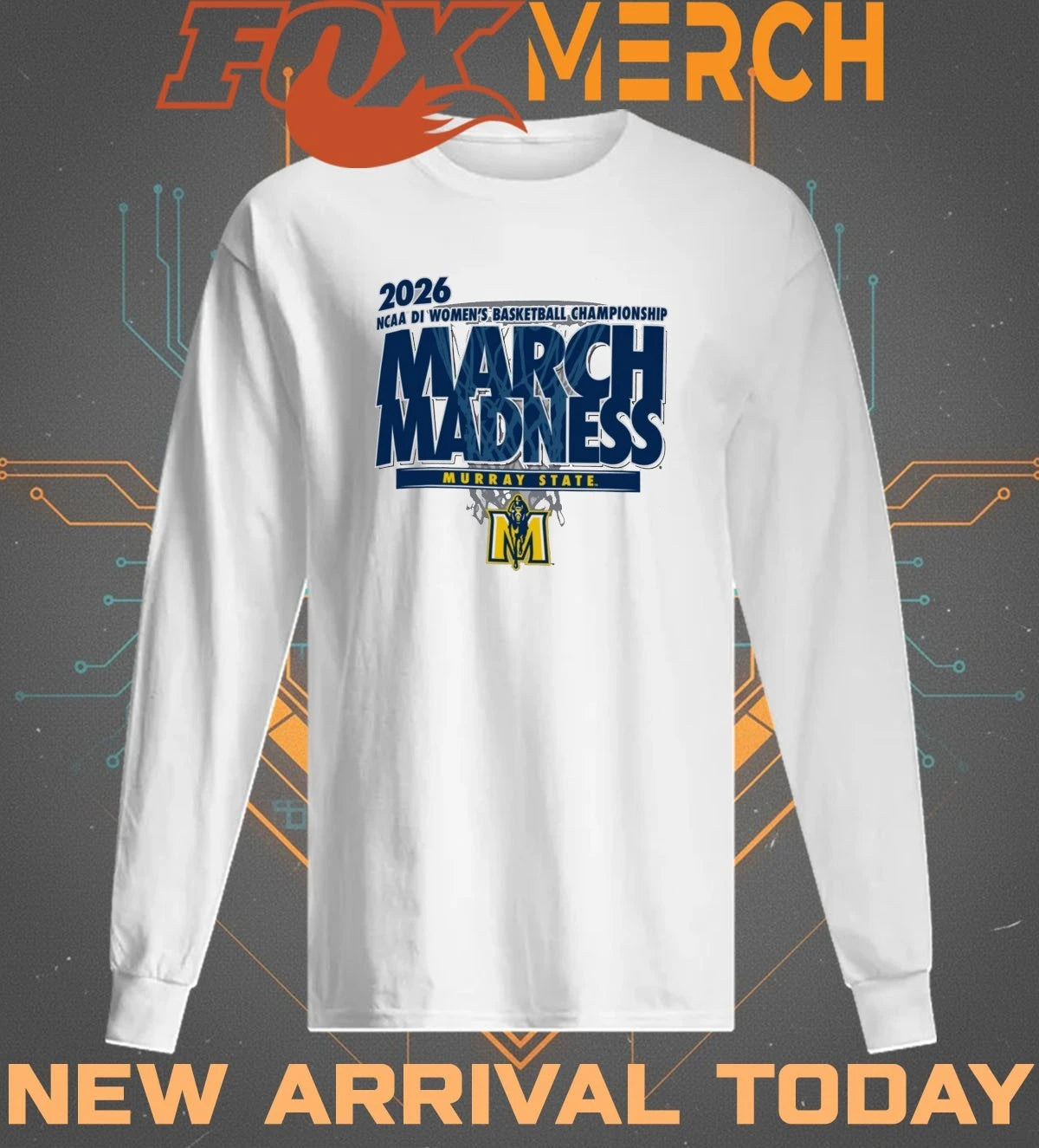Murray State Racers 2026 NCAA DI Women’s Basketball Championship March Madness shirt