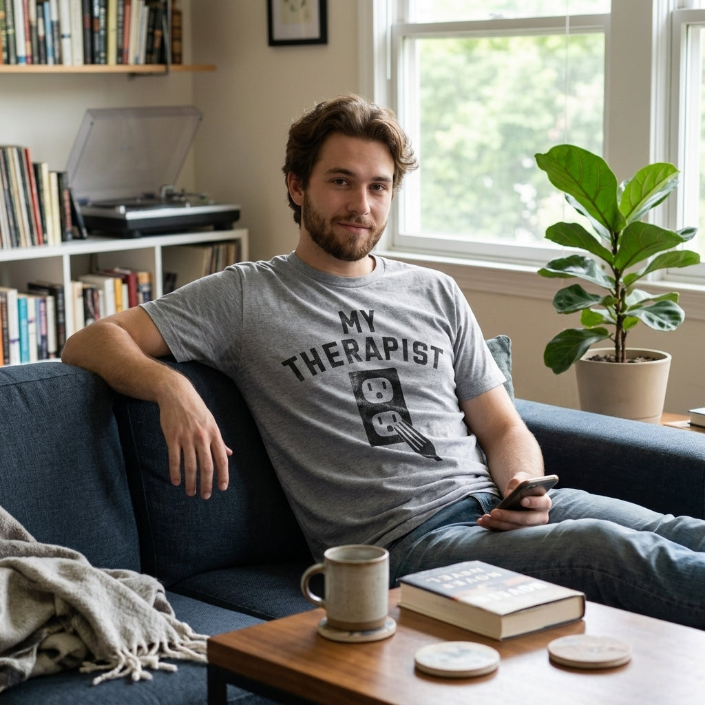 My Therapist Socket Men's T Shirt