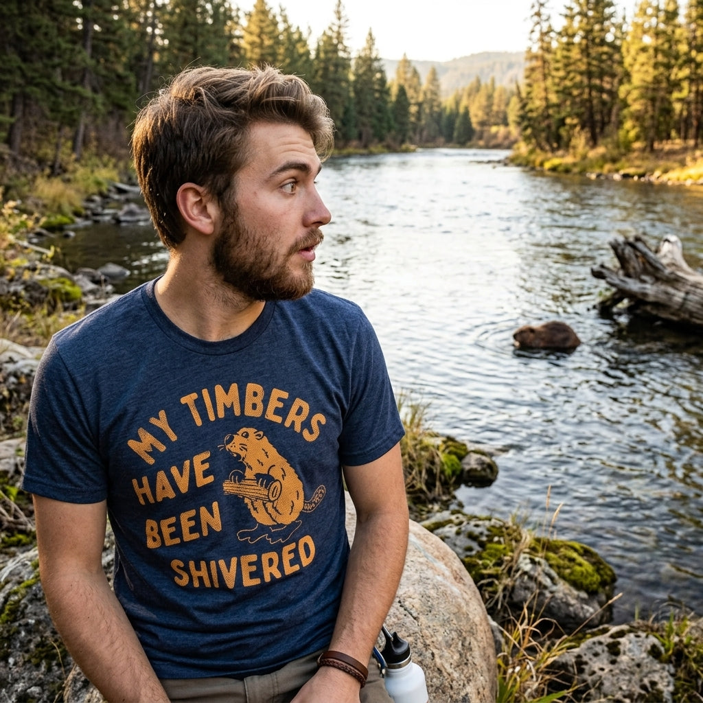 My Timbers Have Been Shivered Men's T Shirt