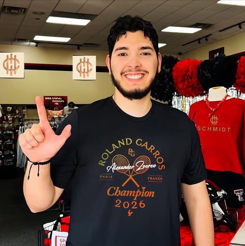 Alexander Zverev 2026 Roland-Garros Champions classic shirt