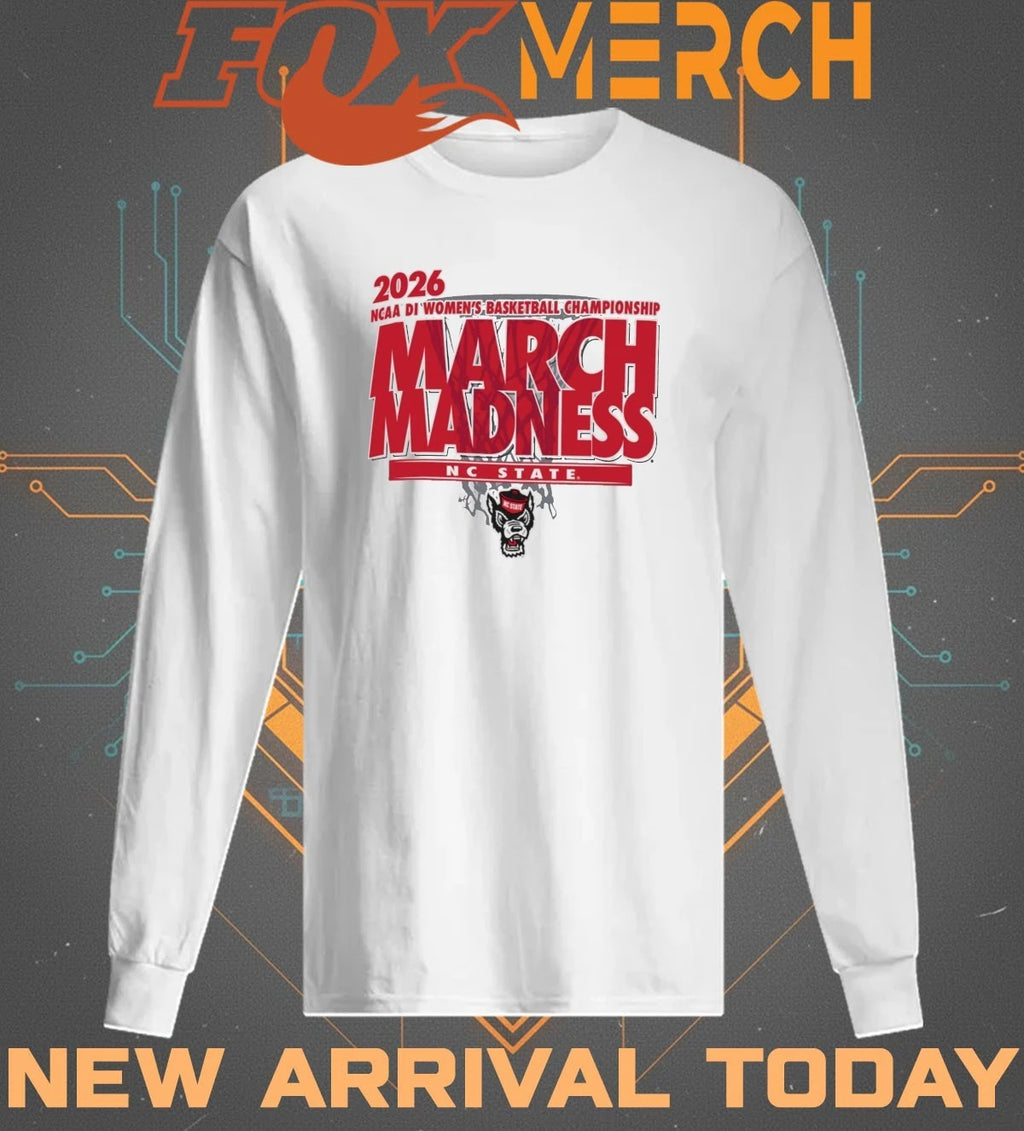 NC State Wolfpack 2026 NCAA DI Women’s Basketball Championship March Madness shirt