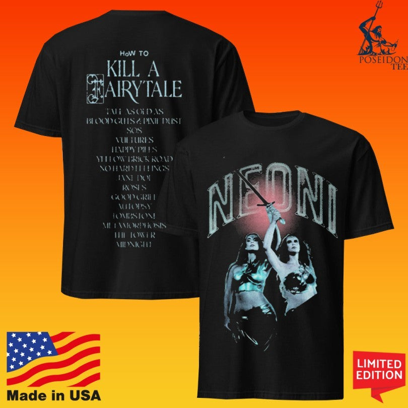 Neoni How To Kill A Fairytale Tracklist Photo T-shirt