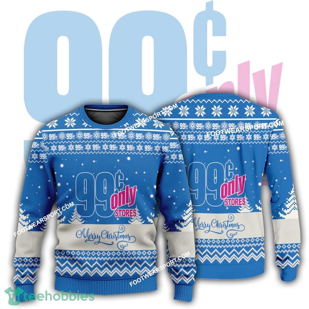 New Logo 99 Cents Only Stores Apparel Ugly Christmas Sweater For Men Women