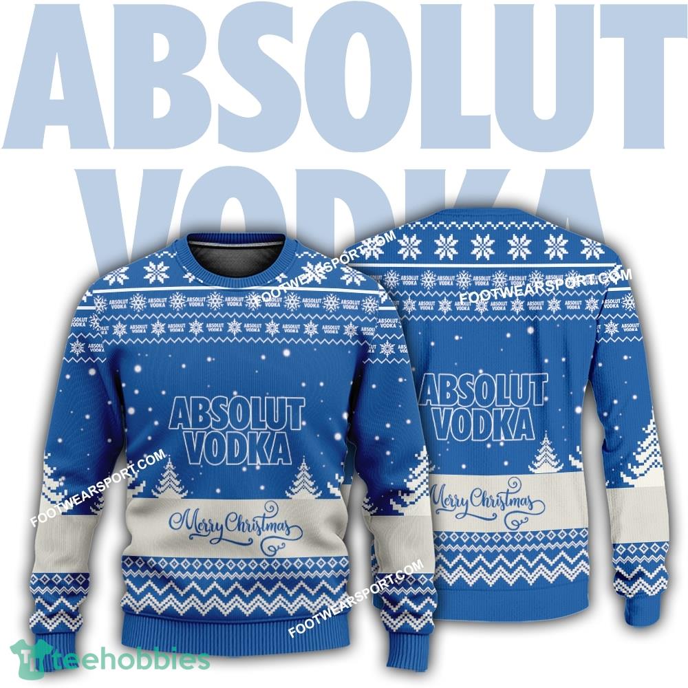 New Logo Absolut Vodka Season Ugly Christmas Sweater For Men Women