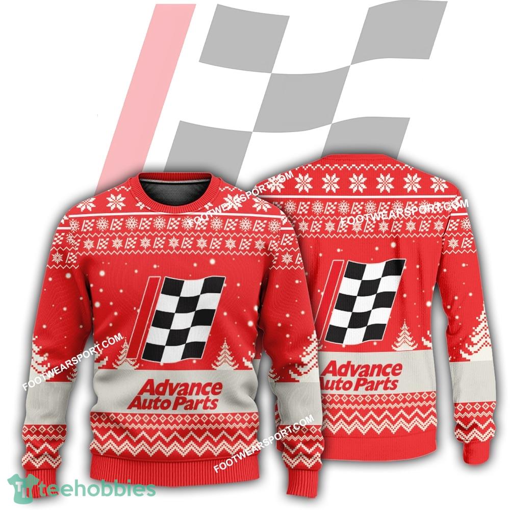 New Logo Advance Auto Parts Clothing Ugly Christmas Sweater Gift Holidays