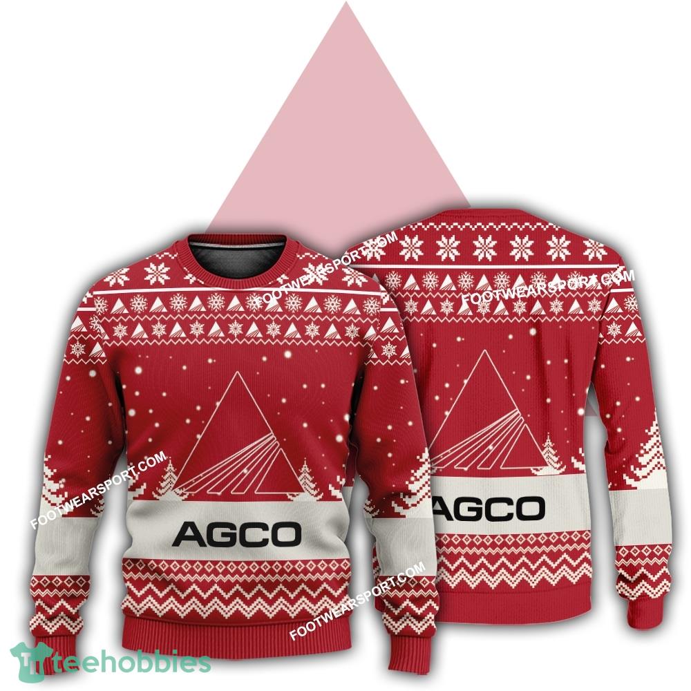 New Logo AGCO Tractor Celebrate Ugly Christmas Sweater Gift For Adult