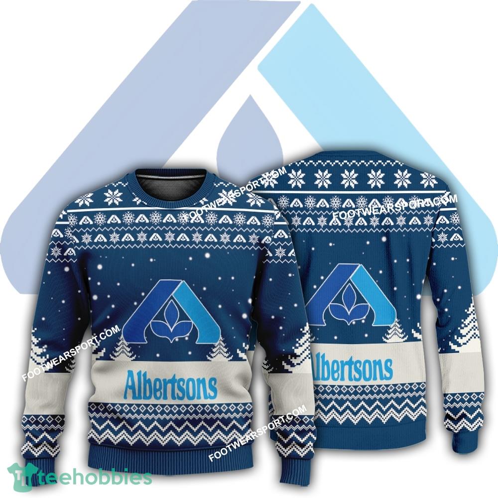 New Logo Albertsons Jumper Ugly Christmas Sweater AOP Gift For Adult
