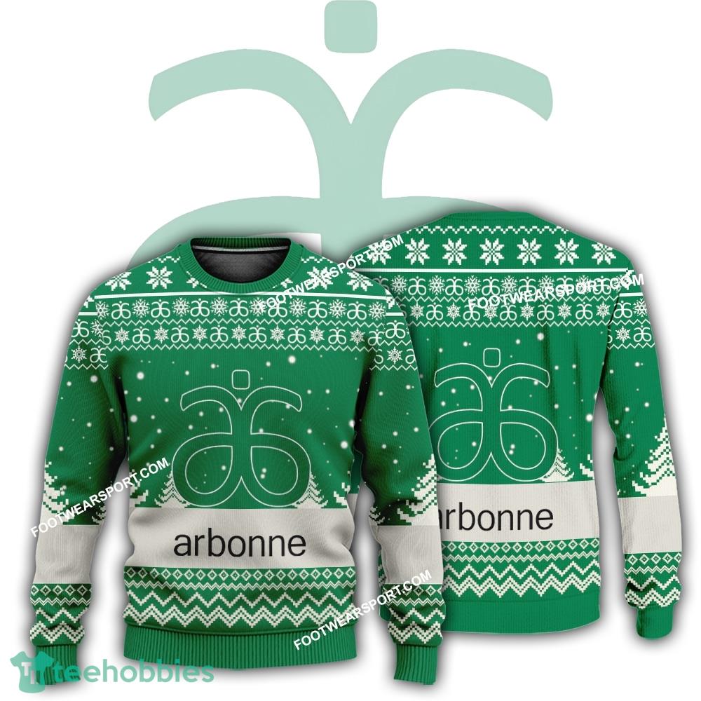 New Logo Arbonne Boutique Ugly Christmas Sweater AOP Gift Holidays