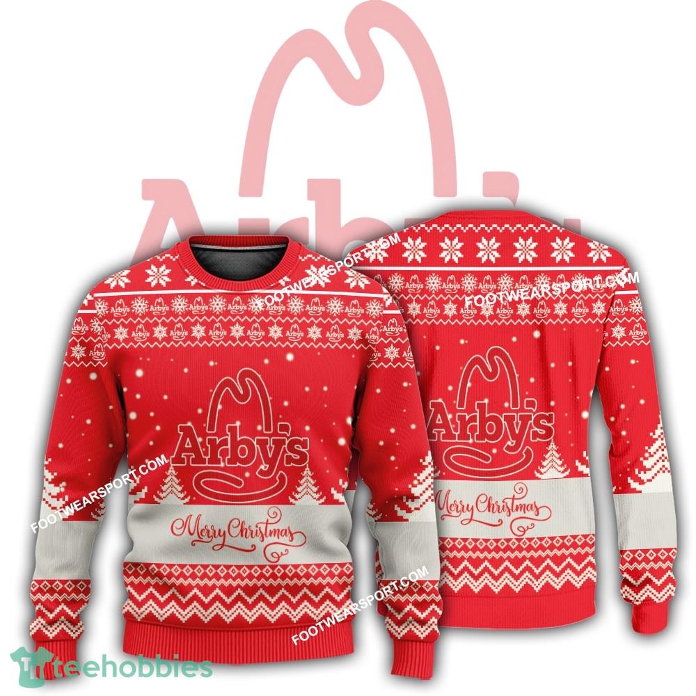 New Logo Arby’s Retail Ugly Christmas Sweater For Men Women