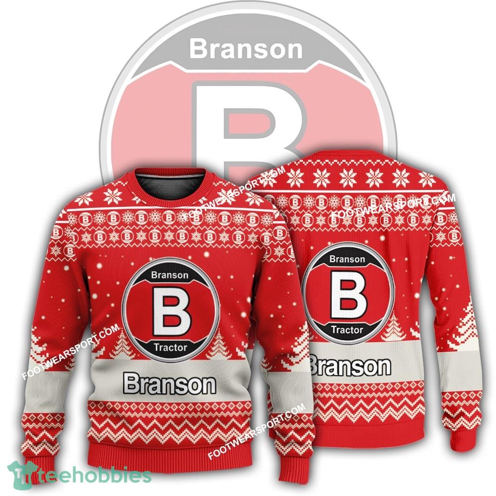 New Logo Branson Tractor Family Ugly Christmas Sweater Gift For Adult