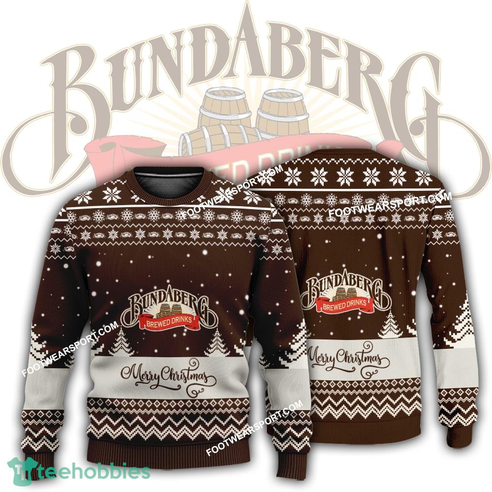 New Logo Bundaberg Decorate Ugly Christmas Sweater AOP For Men Women