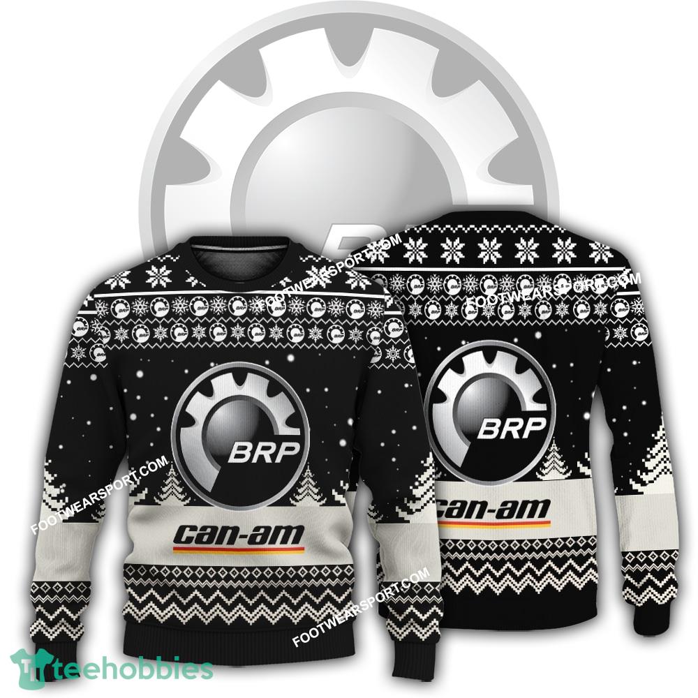New Logo Can Am Motorcycle Turtleneck Ugly Christmas 3D Sweater For Men Women