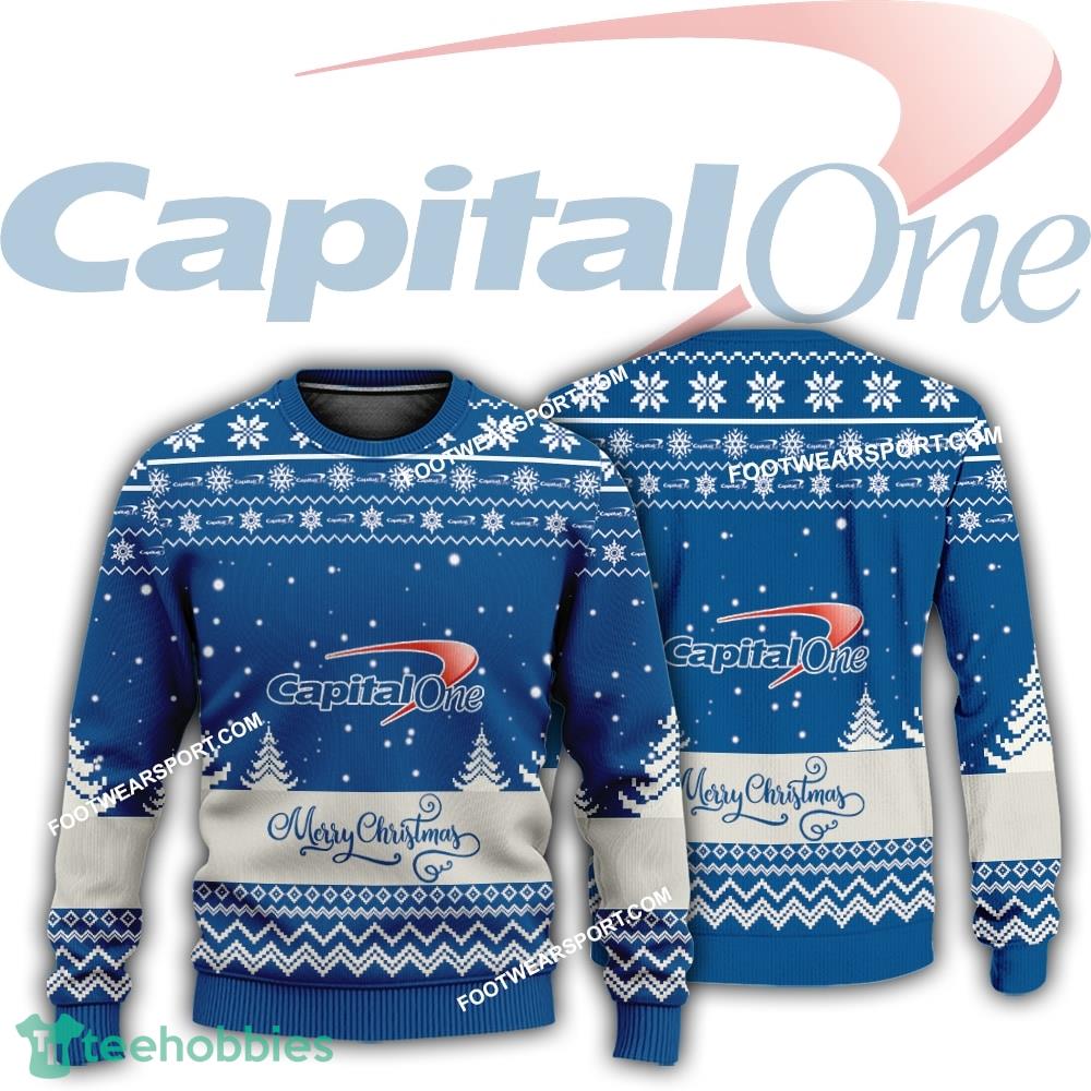 New Logo Capital One Fashionable Ugly Christmas Sweater For Men Women