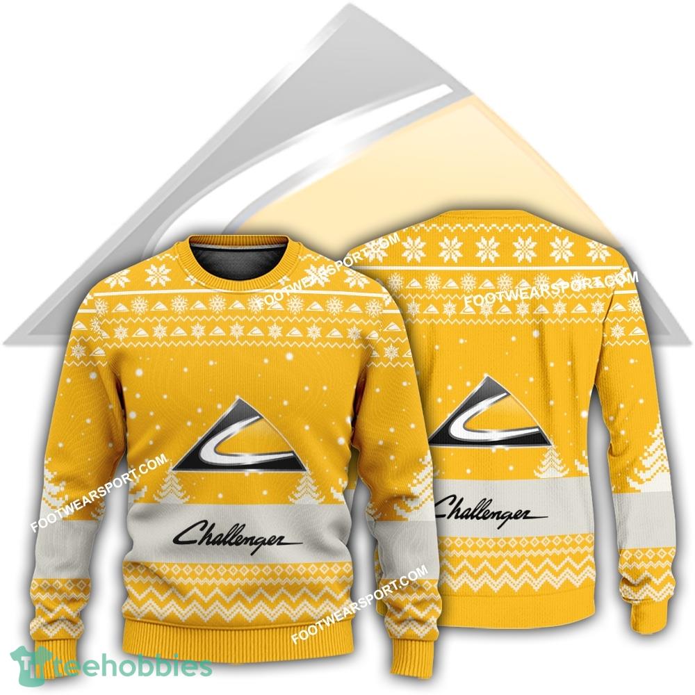 New Logo Challenger Tractor Stylish Ugly Christmas Sweater For Men Women