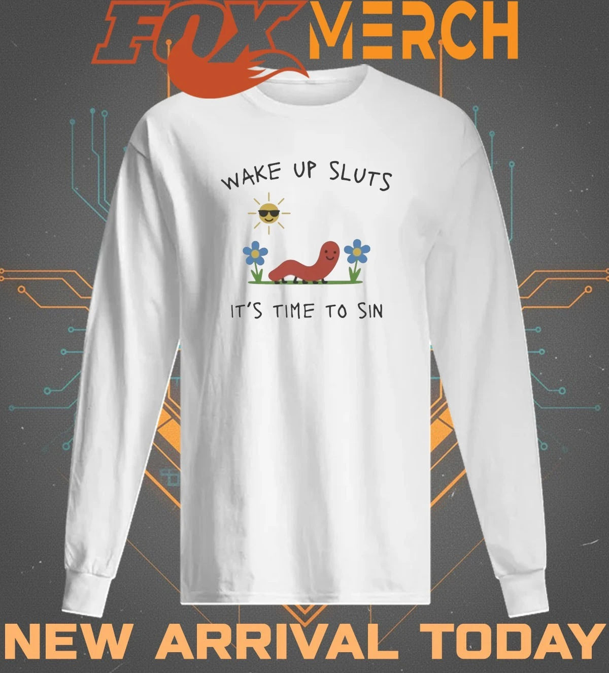 Nicolas Vansteenberghe wake up sluts it’s time to sin t-shirt